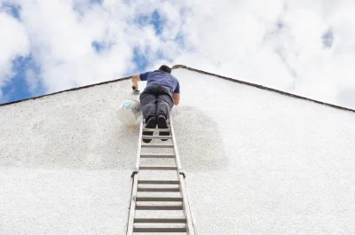 Peinture extérieure à Cuillé — façades et ravalement